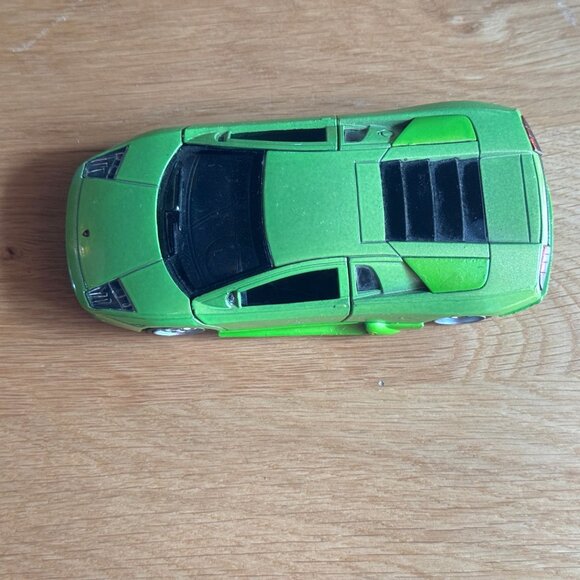 Lamborghini Murciélago Die-Cast Pull-Back Toy Car, Green - Picture 4 of 12